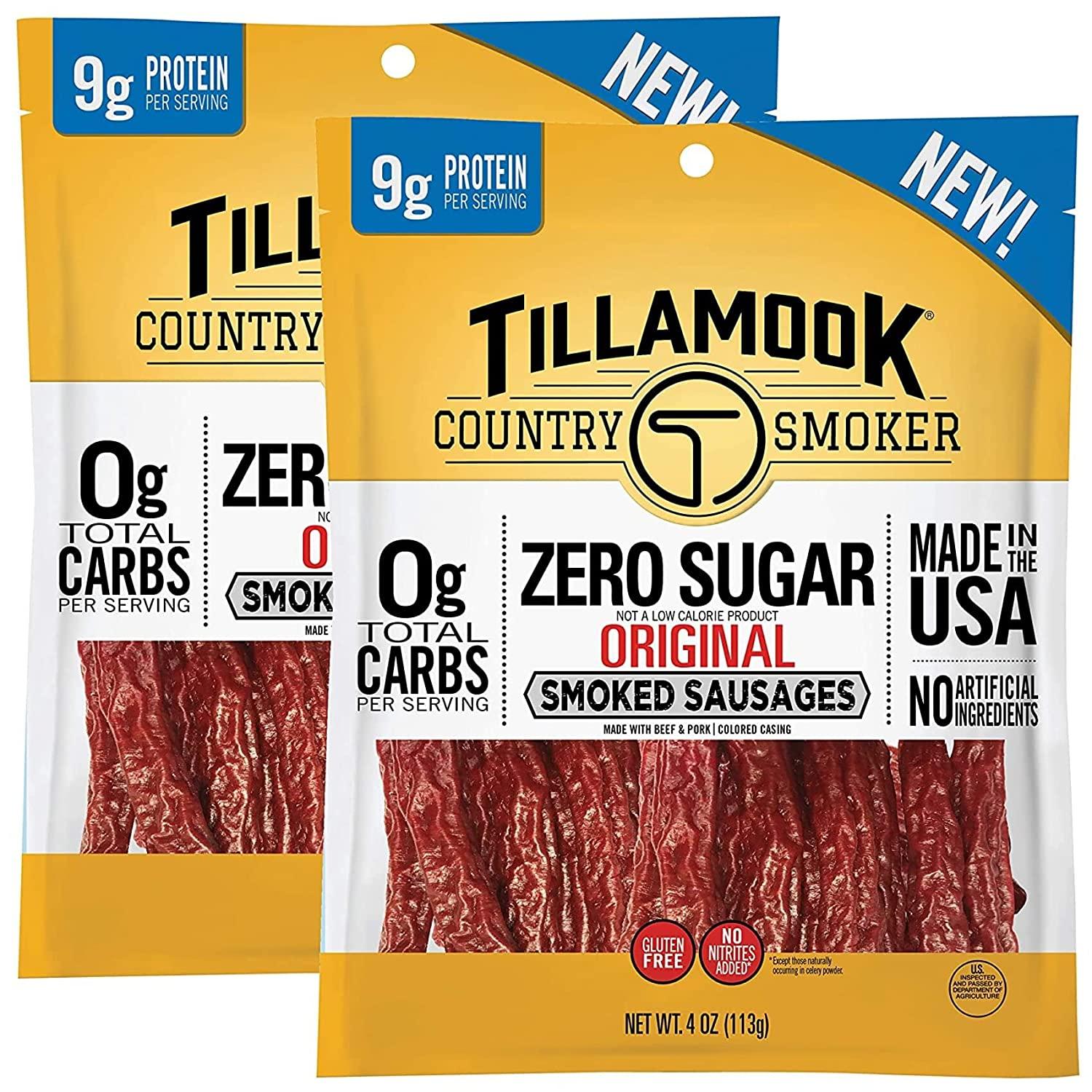 Tillamook Country Smoker Keto Friendly Smoked Sausages 2 Pack for $6.98 Shipped