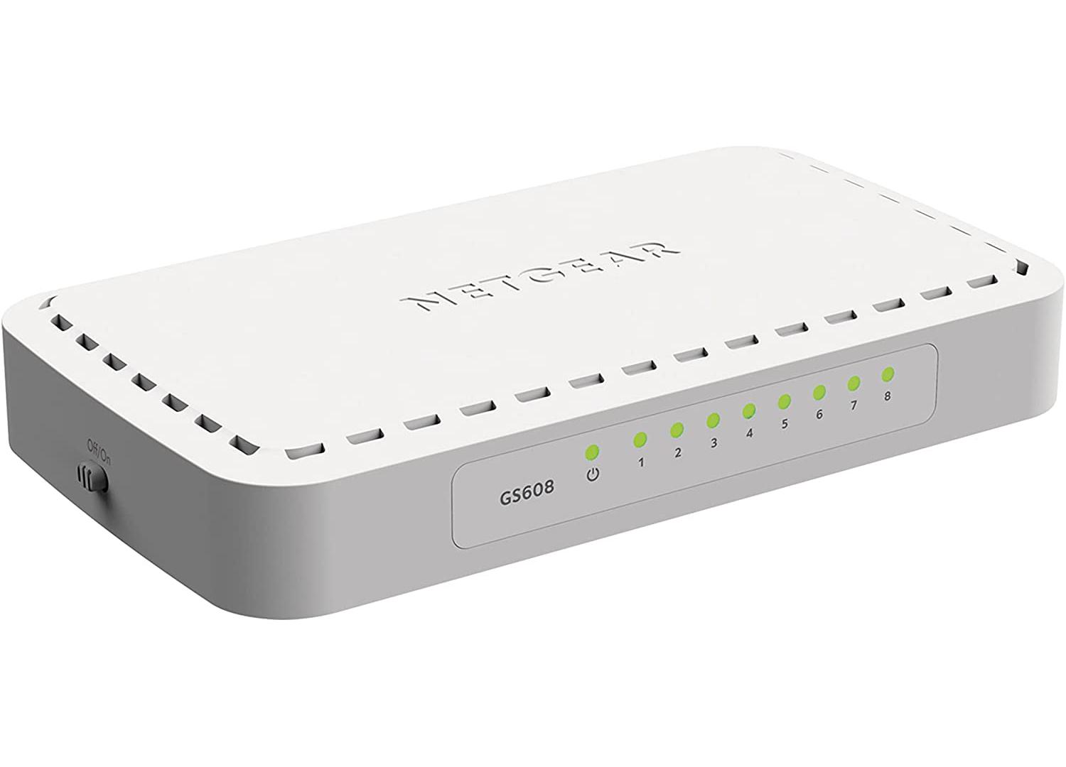 Netgear 8-Port Gigabit Ethernet Unmanaged Switch for $14.99