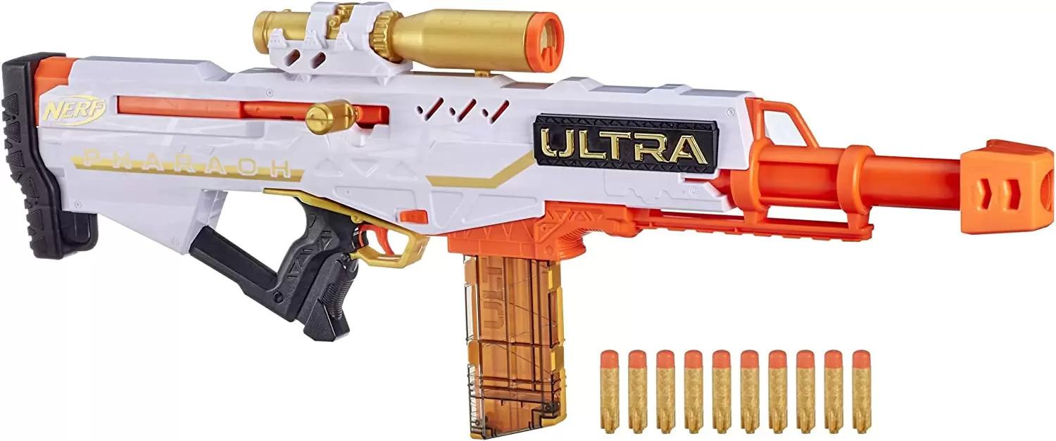 Nerf Ultra Pharaoh Bolt Action Blaster with 10-Dart Clip for $19.97
