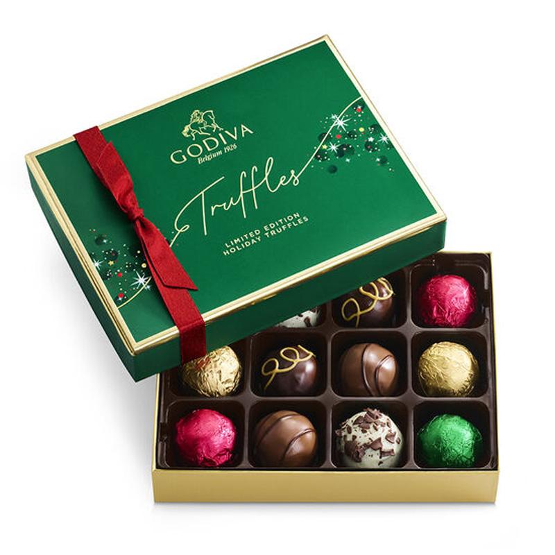Godiva Limited Edition Assorted Chocolate Holiday Gift Box for $13.60 Shipped