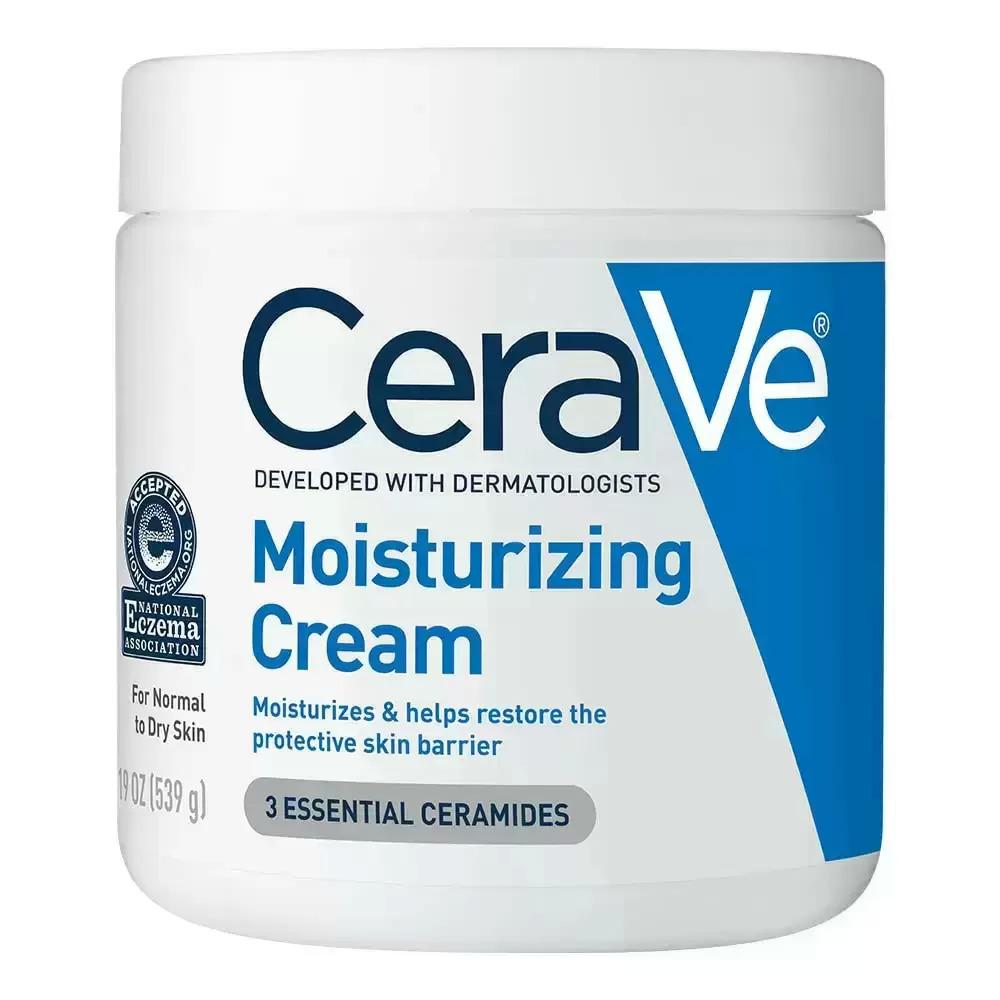 CeraVe Moisturizing Cream Body and Face Moisturizer $12