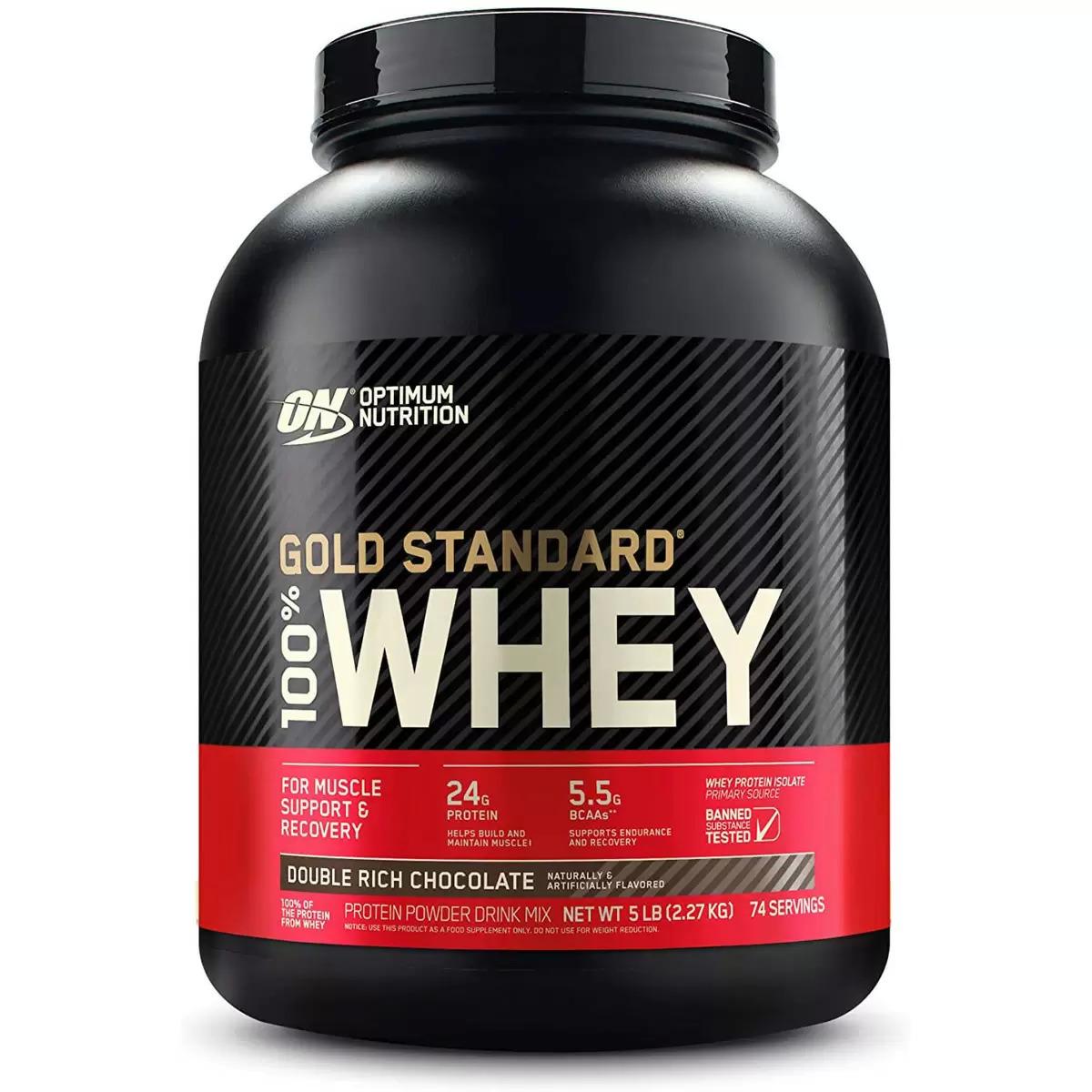 Optimum Nutrition Gold Standard Whey Protein Powder Chocolate Malt for $50.99 Shipped
