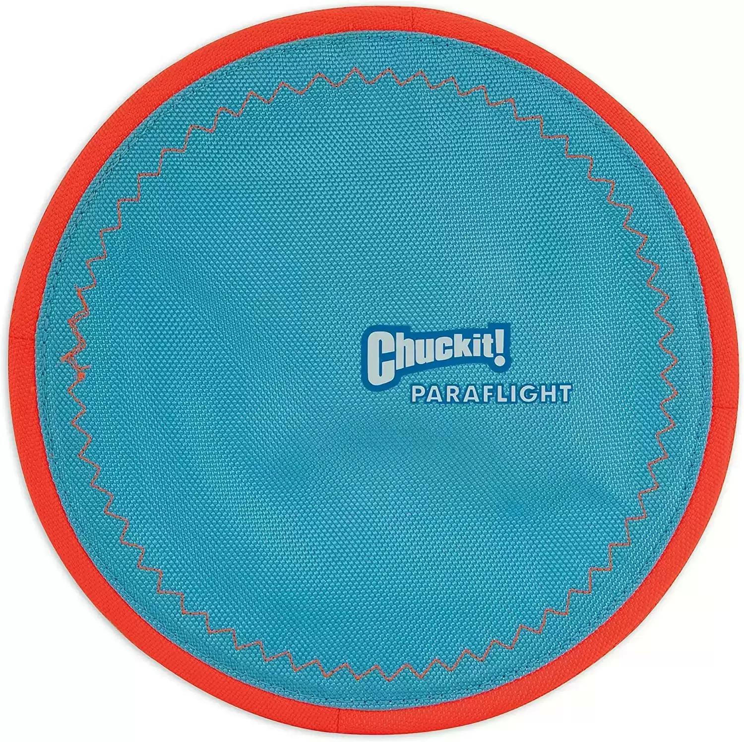 ChuckIt Paraflight Flyer Dog Frisbee Toy $6 Shipped