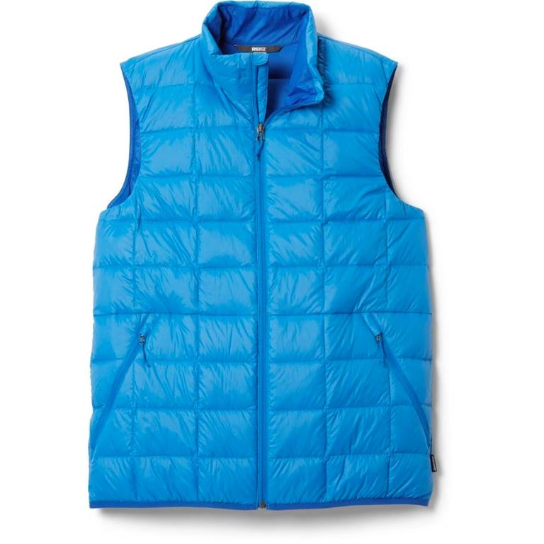 REI Co-op Mens 650 Down Vest 2.0 Horizon Blue for $31.83