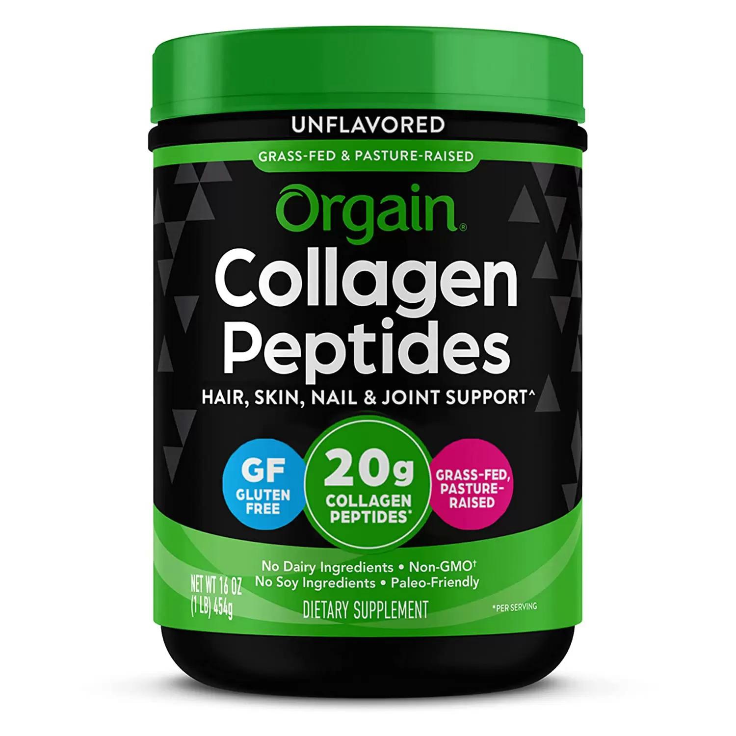 Orgain Hydrolyzed Collagen Peptides Powder for $16.12 Shipped
