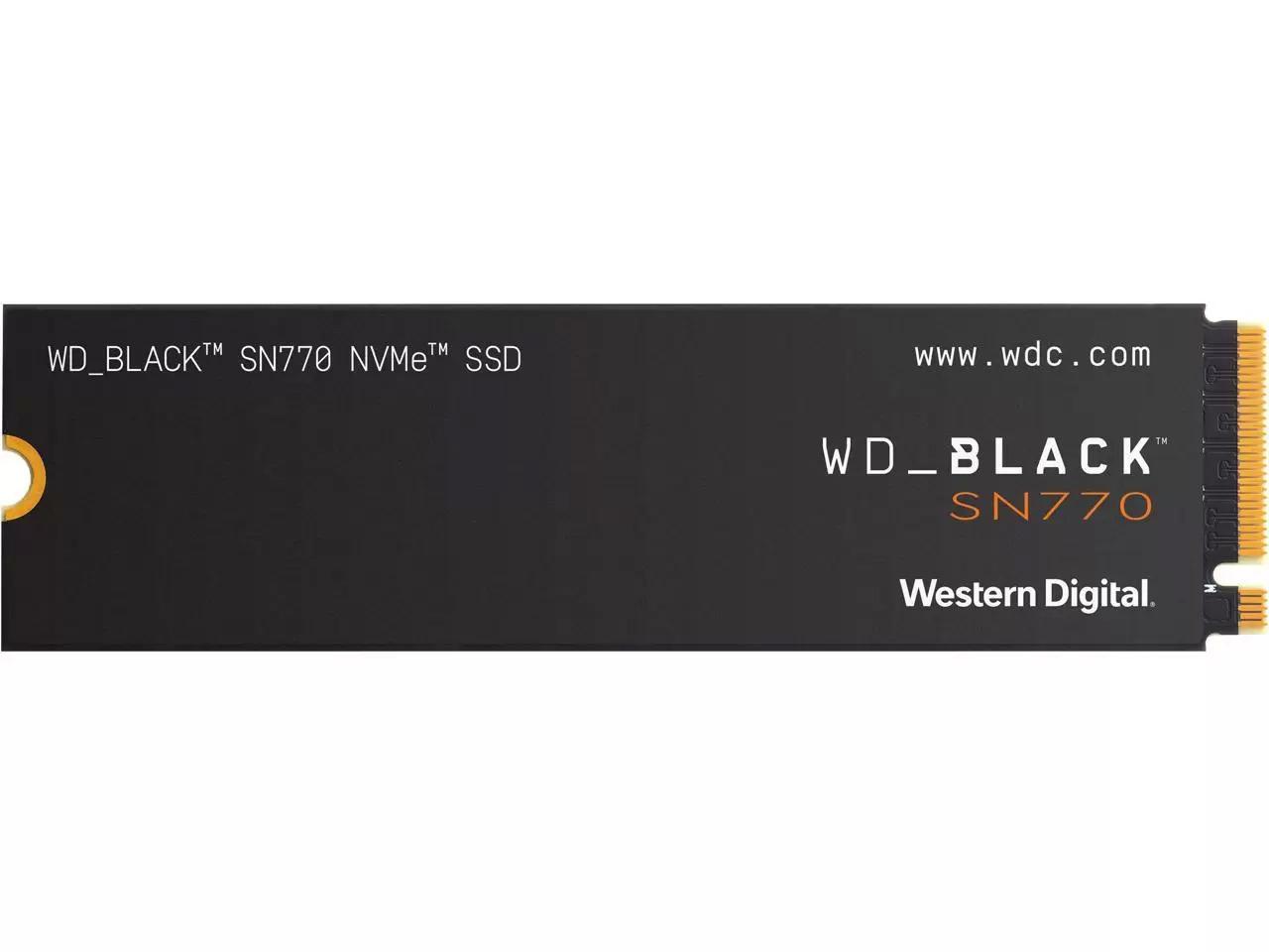 2TB WD Black SN770 Gen4 PCIe NVMe Solid State Drive SSD for $82.99 Shipped