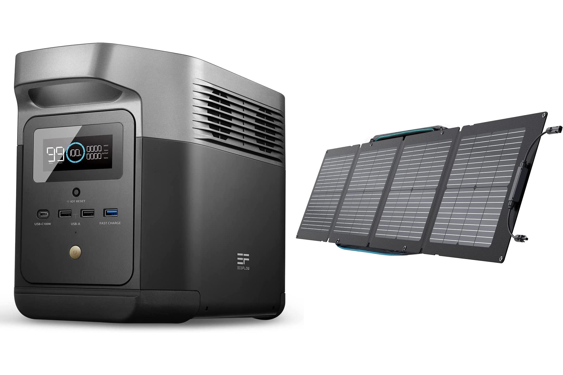 EcoFlow Delta Mini 882Whr Portable Power Station with Solar Panel for $599 Shipped