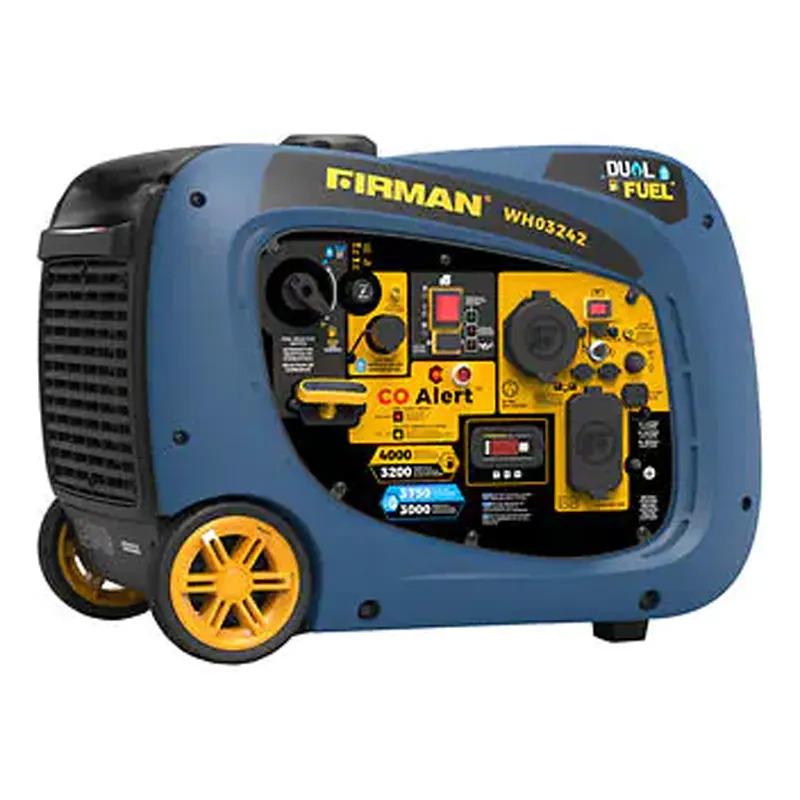 Firman Dual Fuel 4000W Peak Electric Start Inverter Generator for $649.99 Shipped