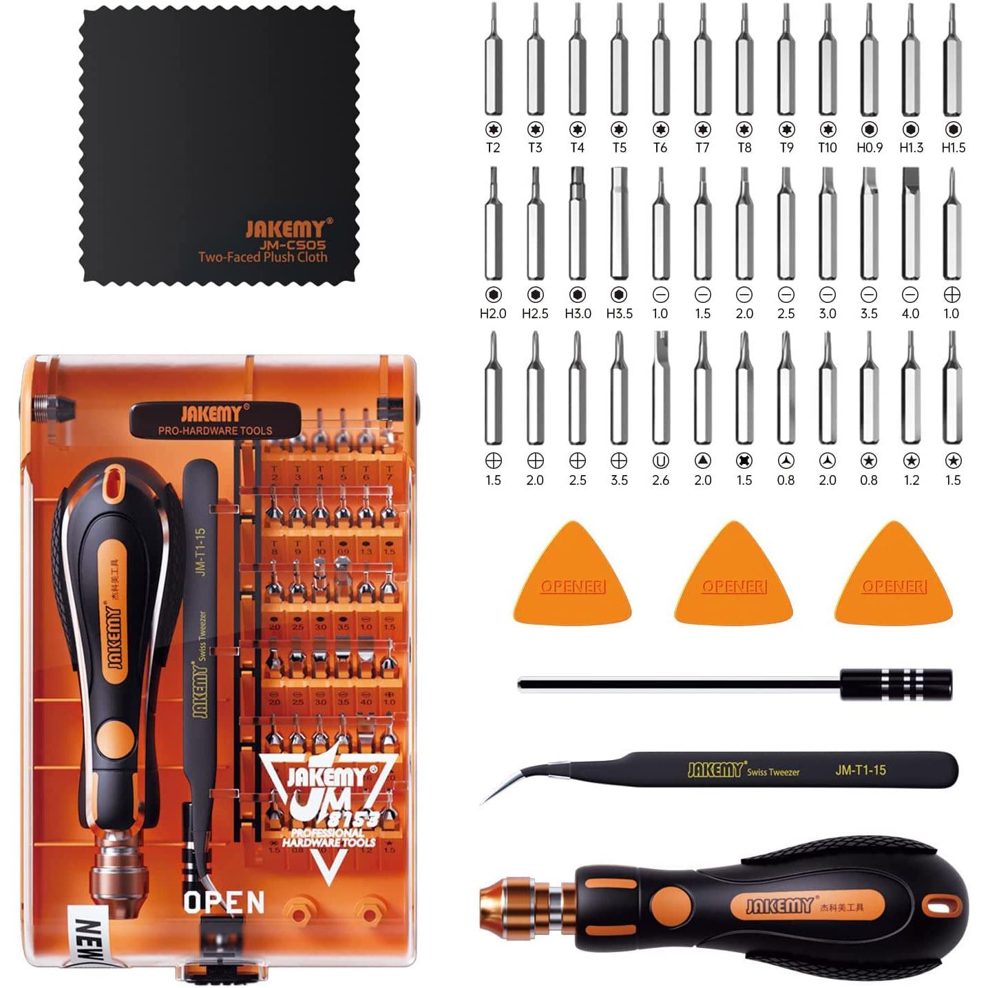 Jakemy Magnetic Precision Screwdriver Set for $6.85 Shipped