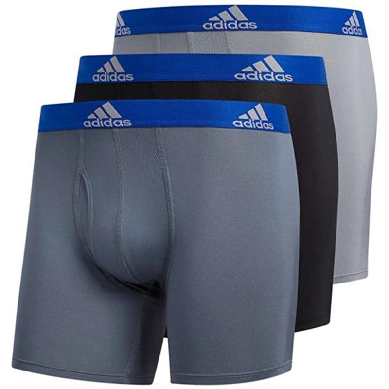 Adidas Mens Performance Boxer Briefs 3 Pack for $15.40 Shipped