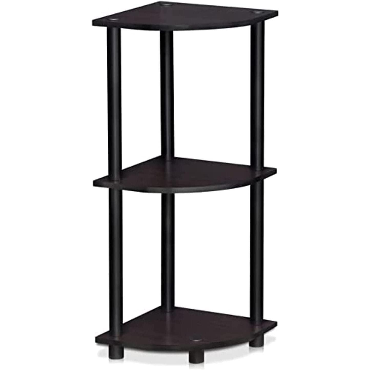 Furinno Turn-N-Tube 3-Tier Corner Shelving Unit for $12.40