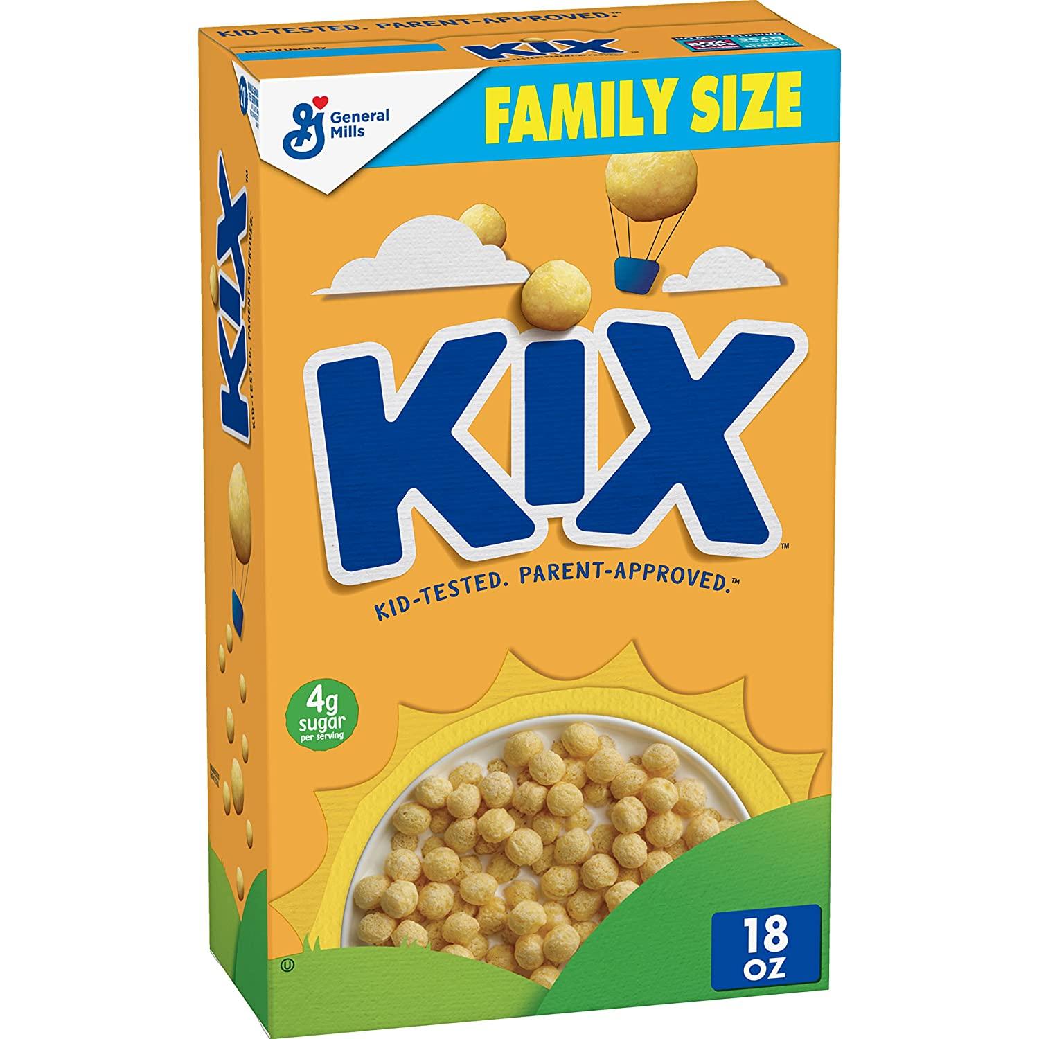 Kix Crispy Corn Puffs Whole Grain Breakfast Cereal for $2.79 Shipped