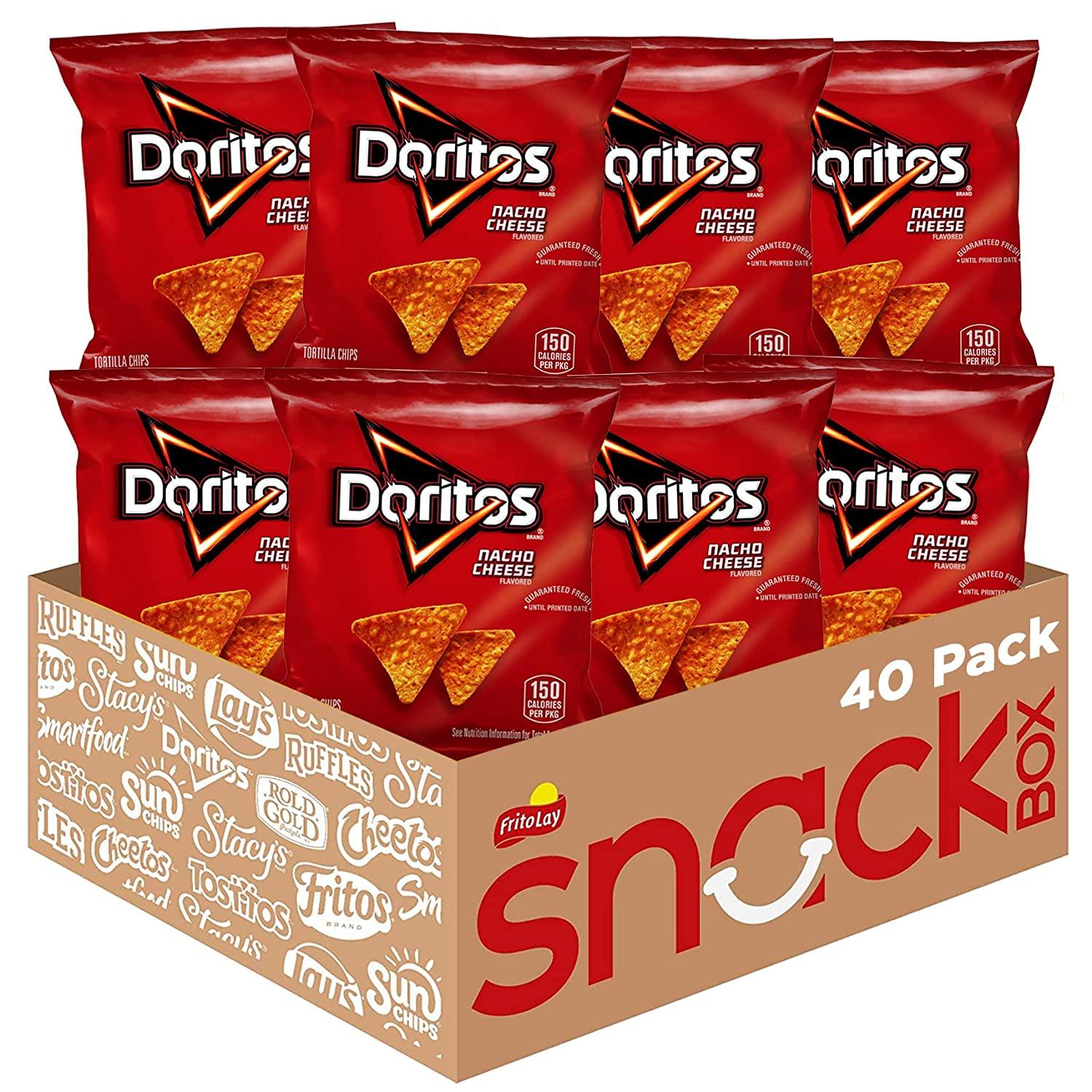 Doritos Nacho Cheese 40 Pack for $14.42 Shipped