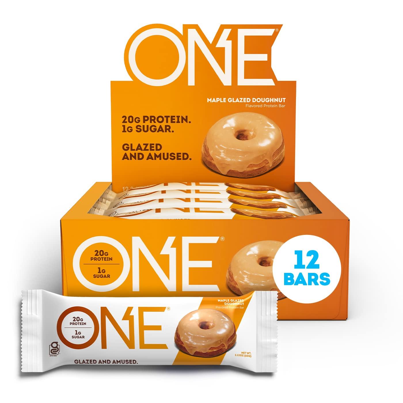 ONE Maple Glazed Doughnut Protein Bars 12 Pack for $11.98 Shipped
