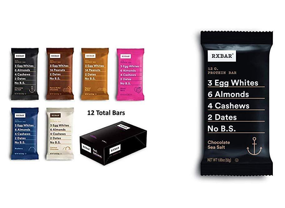 RXBar Protein Bar 12 Variety Pack for $20.81