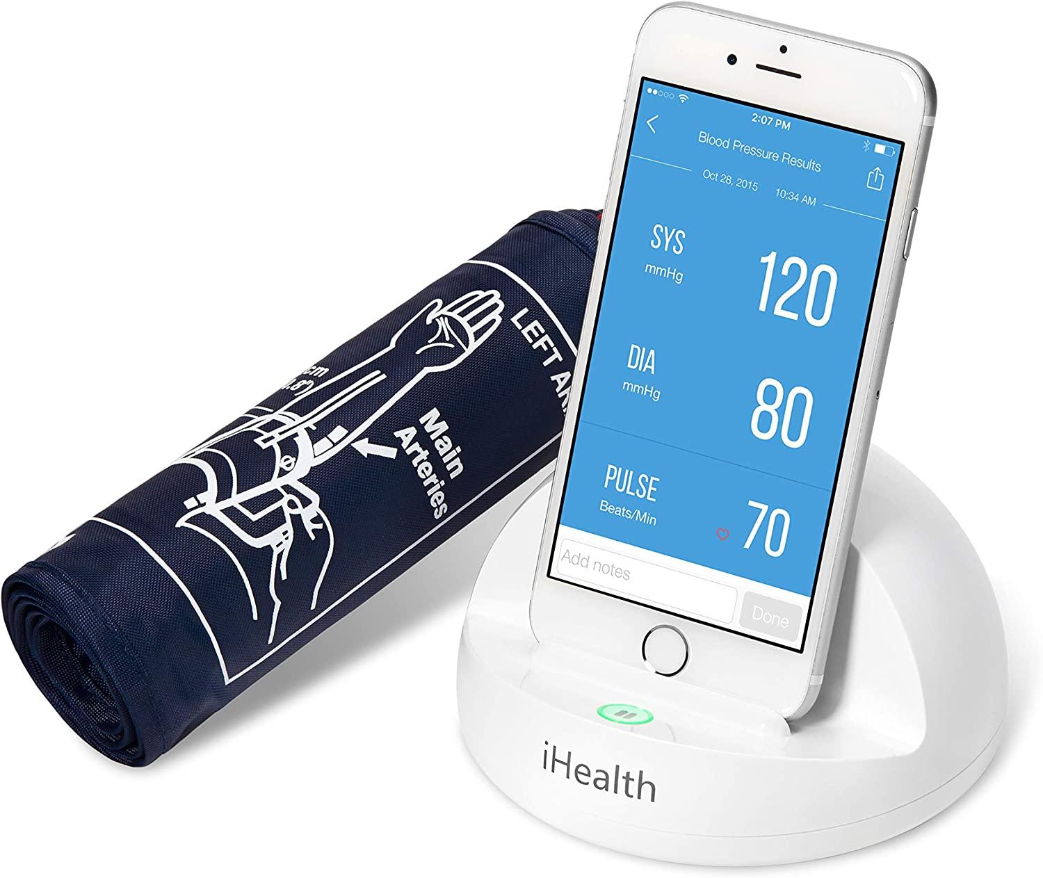 iHealth Ease Wireless Bluetooth Blood Pressure Monitor Kit for $10 Shipped