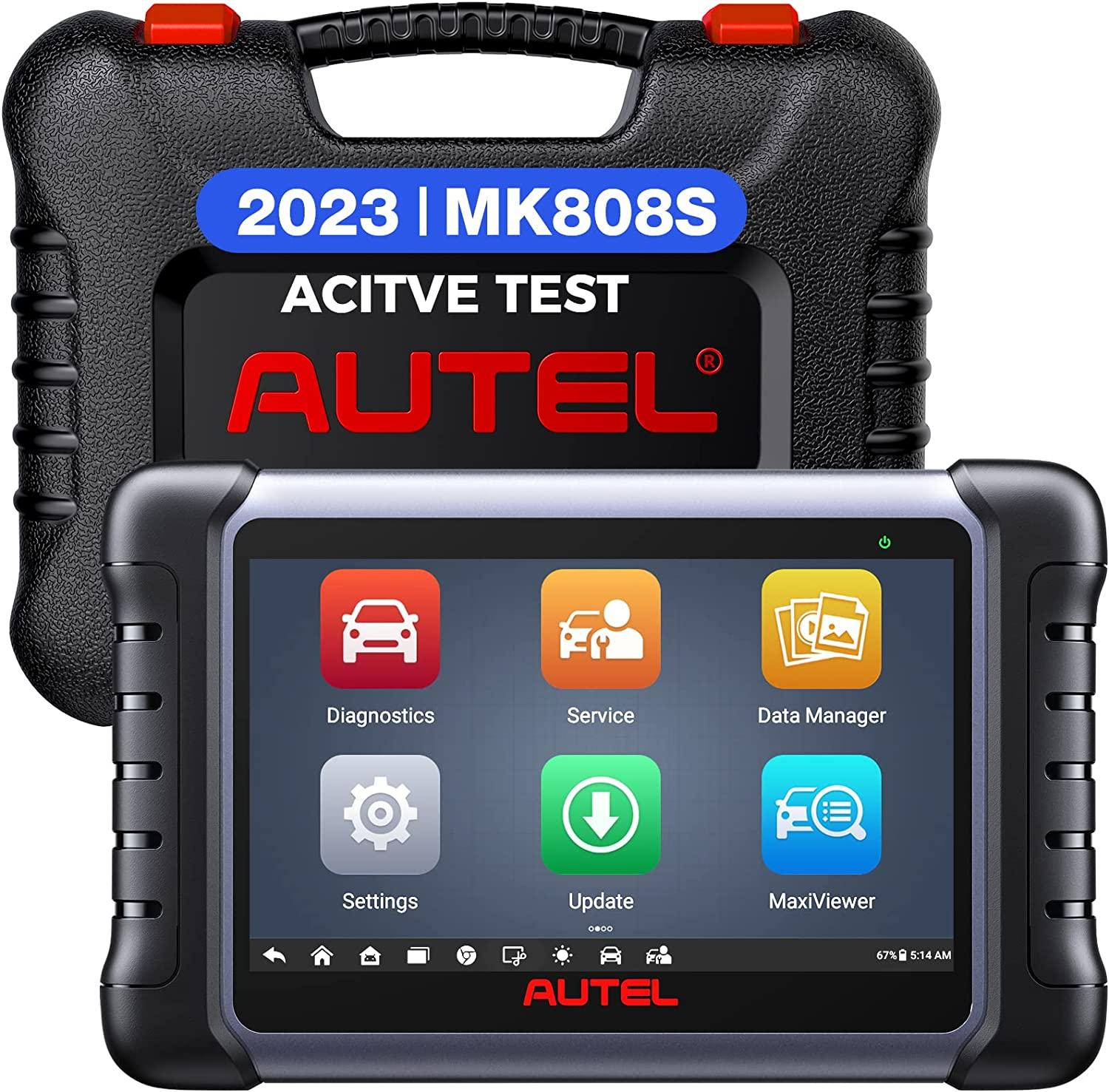 Autel MaxiCOM MK808S Active Test Vehicle Diagnostic Code Scanner for $329.25 Shipped
