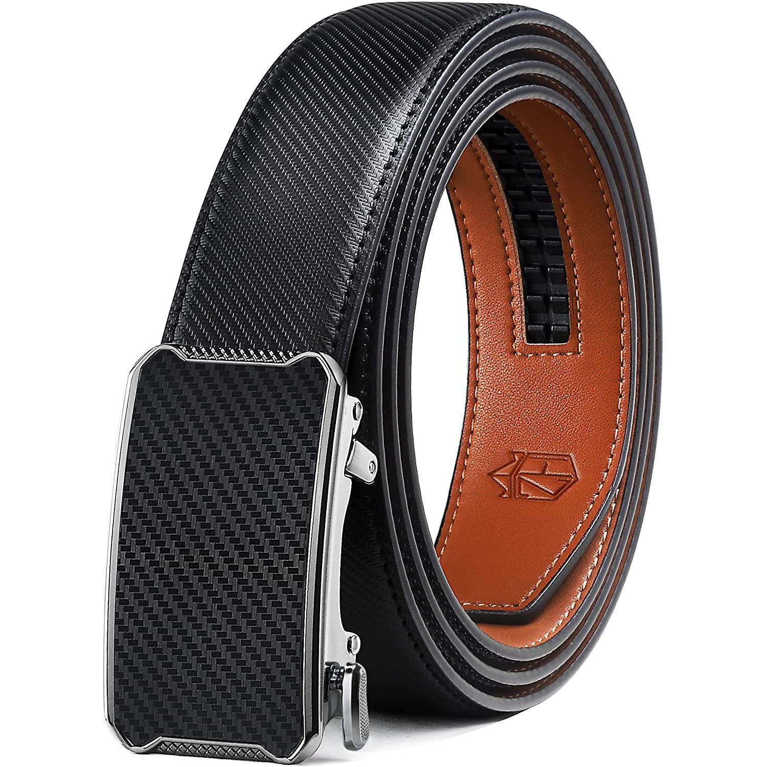 Zitahli Leather Mens Belt for $9.51
