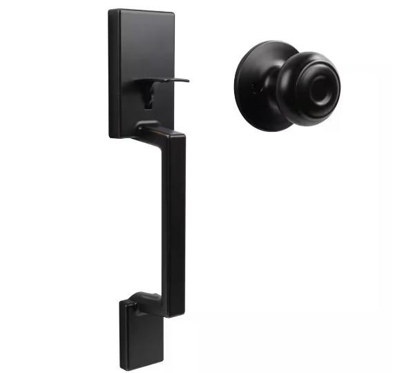 Defiant Vancouver Aged Bronze Door Handleset for $19.97 Shipped