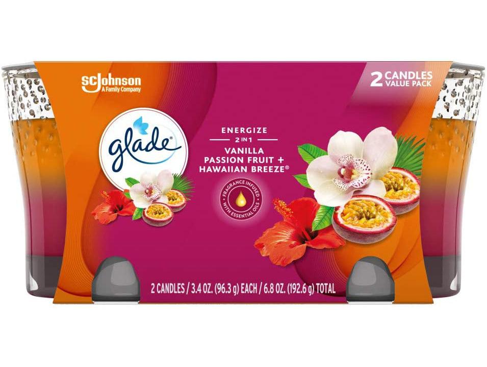 Glade Candle Jar Air Fresheners Hawaiian Breeze 2 Pack for $5.38 Shipped