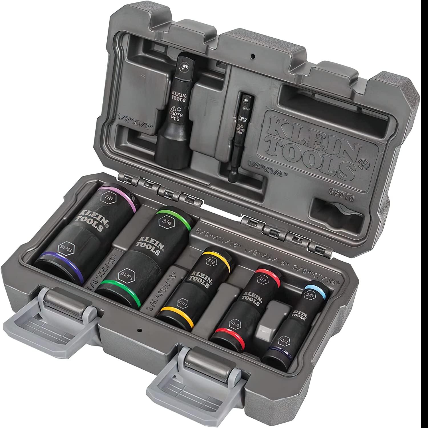 7-Piece Klein Tools Impact Socket Set 66070 for $39.97 Shipped