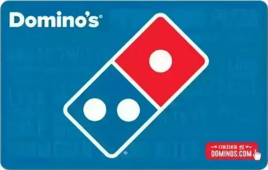 Dominos Pizza Discounted Gift Card for 25% Off