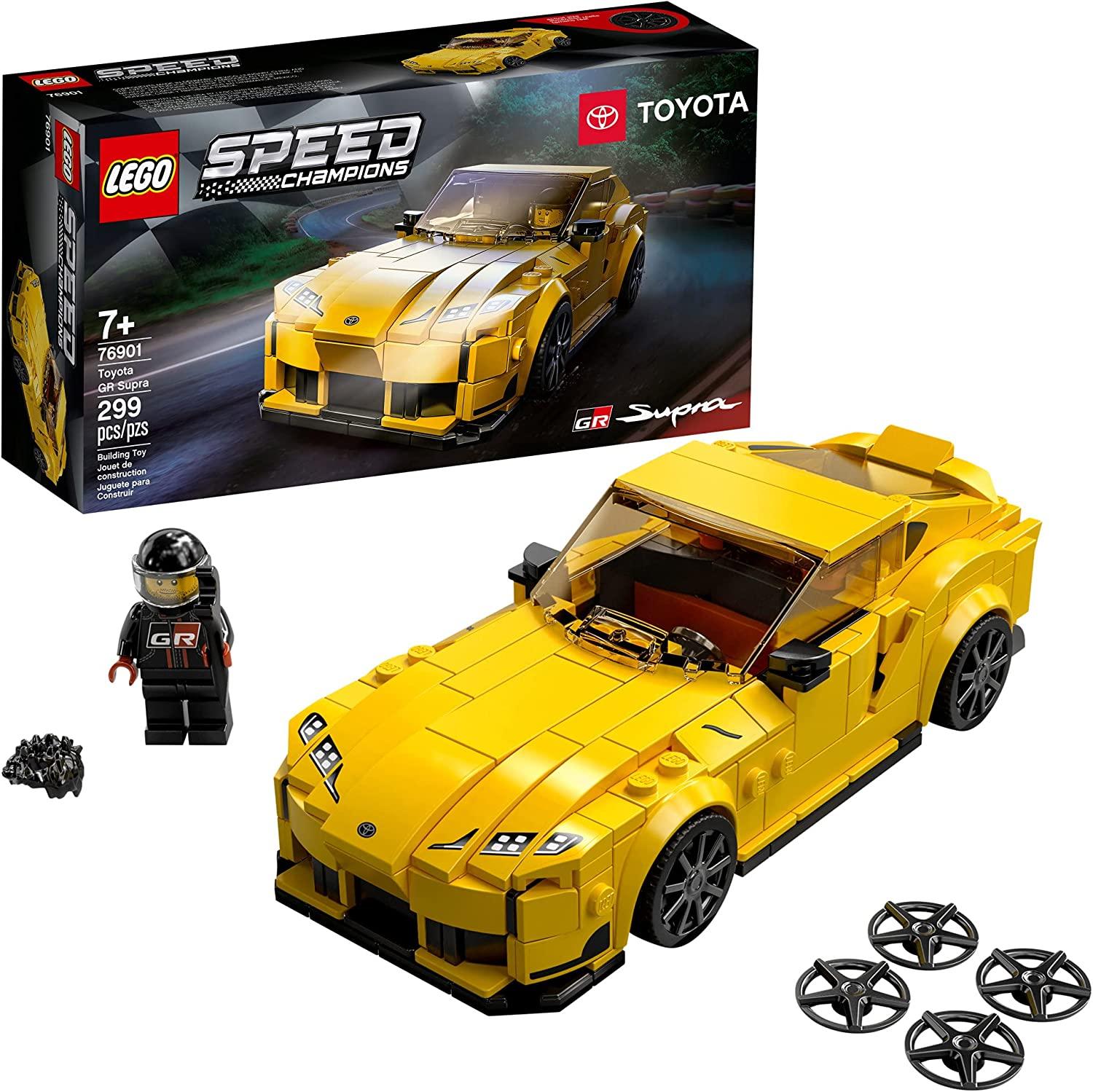 LEGO Speed Champions Toyota GR Supra Building Kit for $16.99