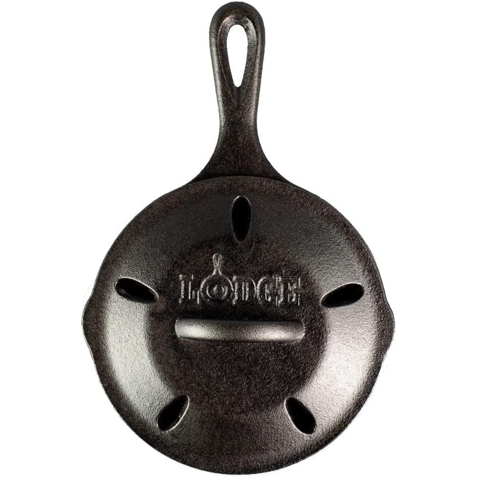 Lodge 6.5in Cast Iron Smoker Skillet for $15.97