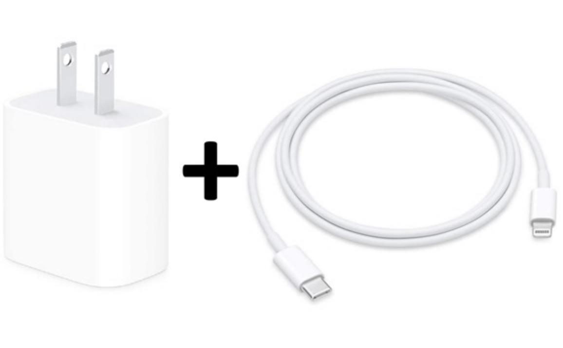 Apple 20W USB-C Power Adapter with Lightning to USB-C Cable for $29.99