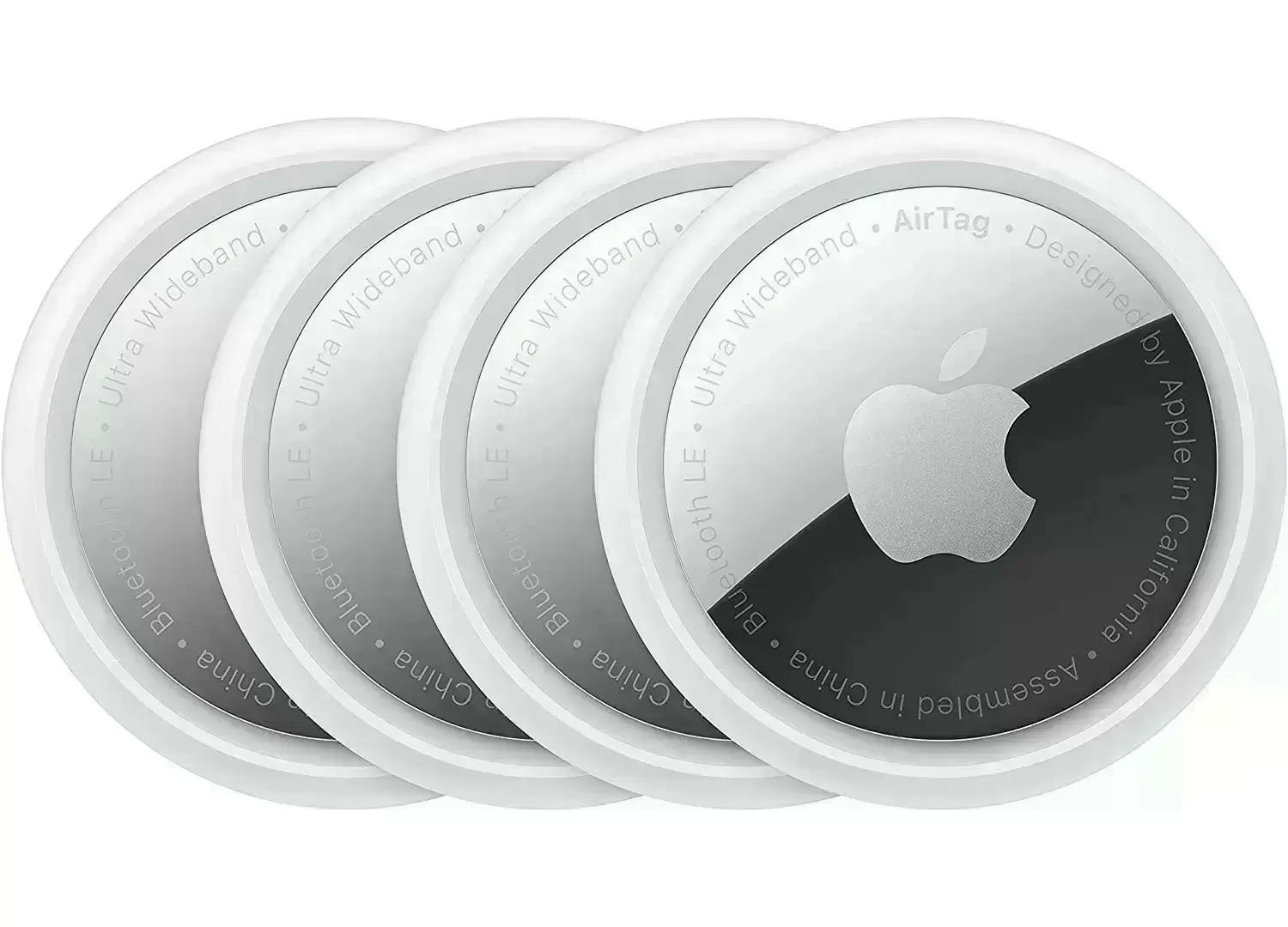 Apple AirTag GPS Tracker 4 Pack for $89.99 Shipped