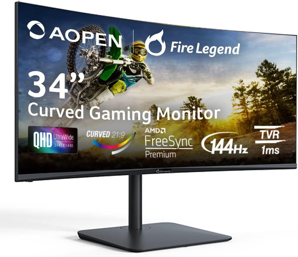 34in Aopen 34HC5CUR VA Curved Gaming Monitor for $289 Shipped