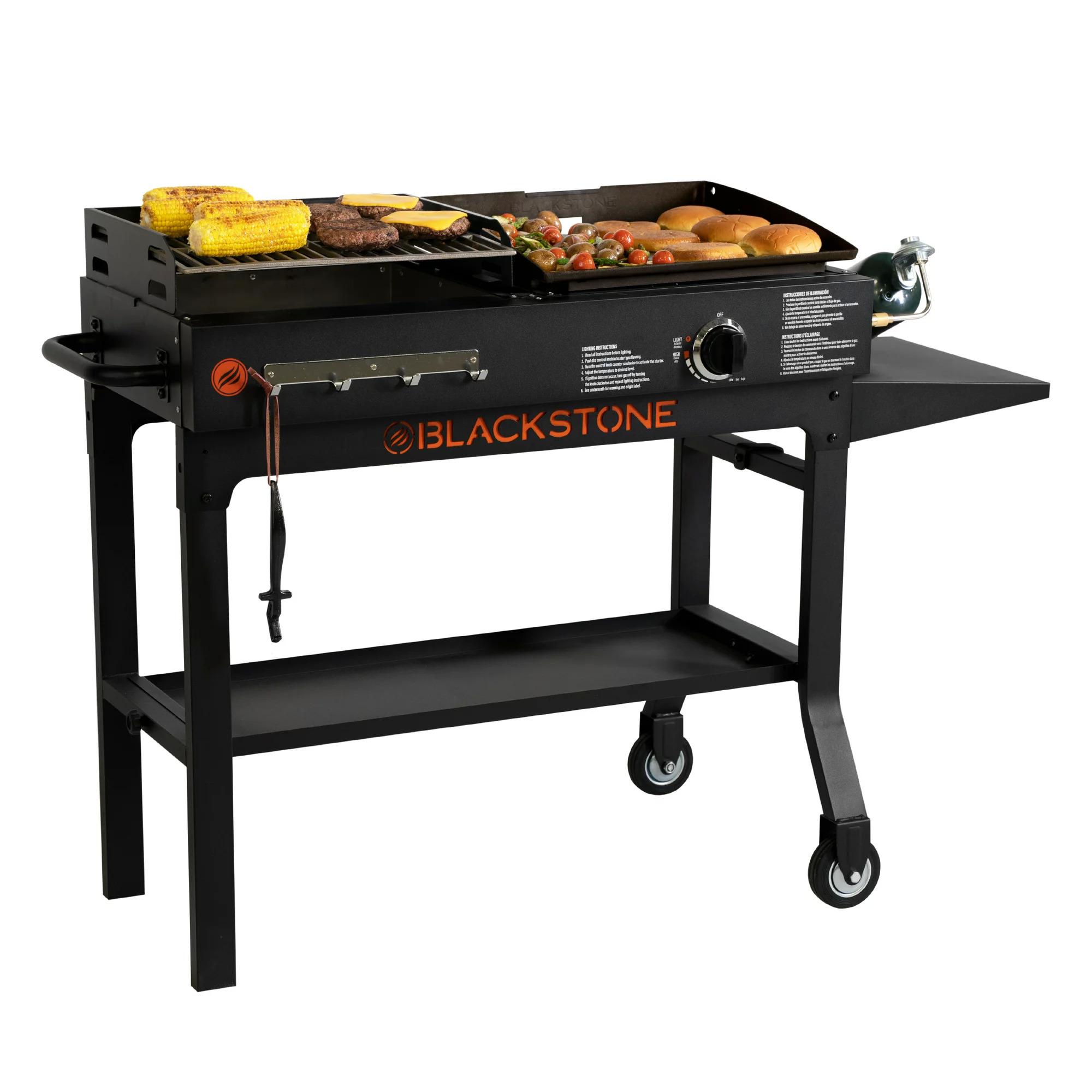 Blackstone Duo 17in Griddle and Charcoal Grill Combo for $177 Shipped