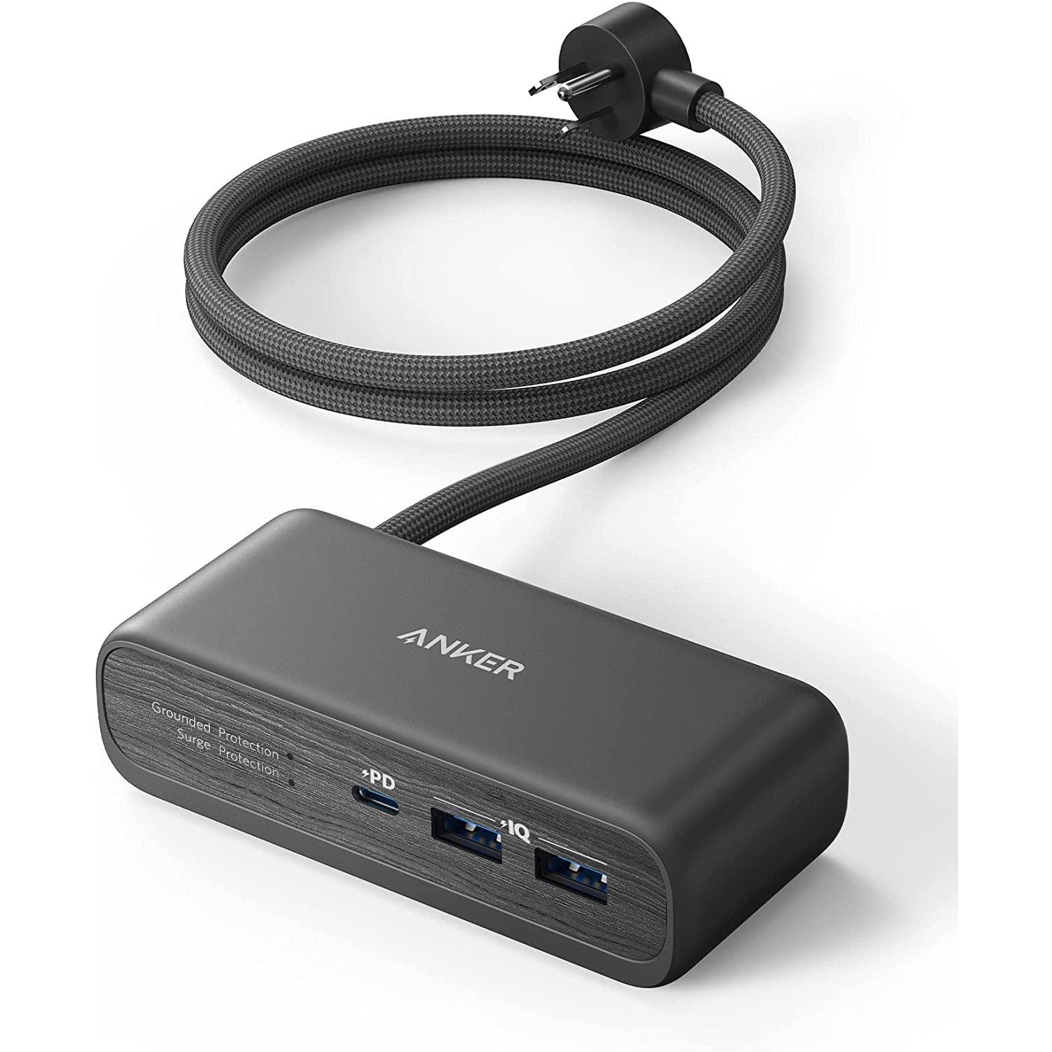 Anker USB C Power Strip with 3 AC Outlets with USB-C and USB for $25.79 Shipped