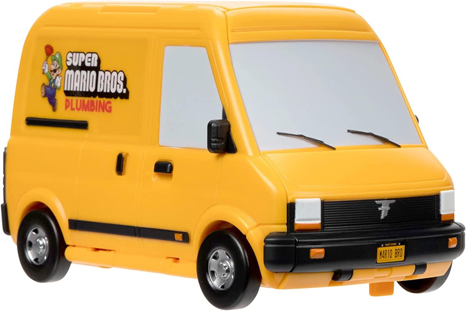 The Super Mario Bros Movie Van Playset for $13.99