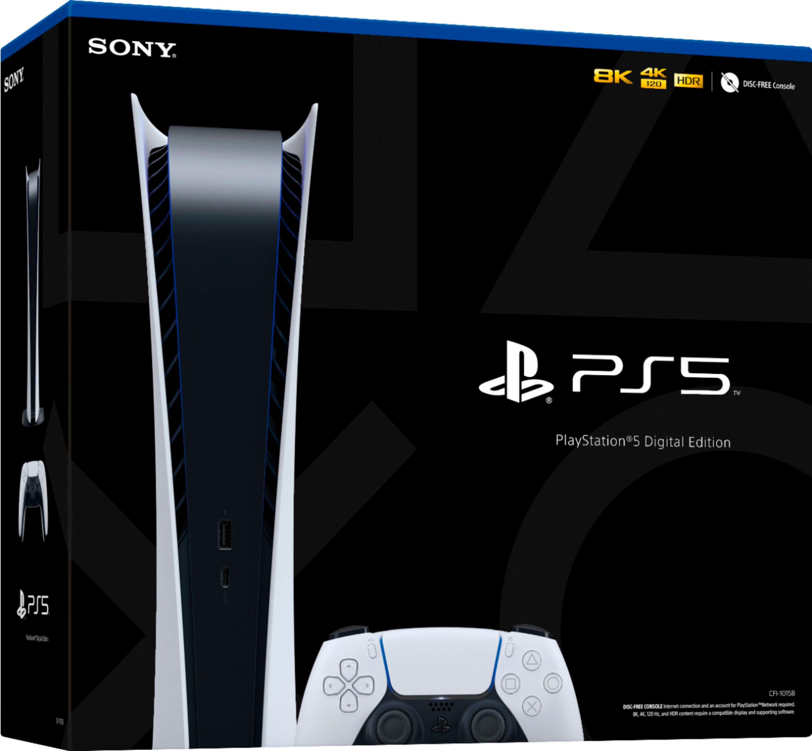 Sony Playstation 5 Digital Edition Video Game Console for $399 Shipped