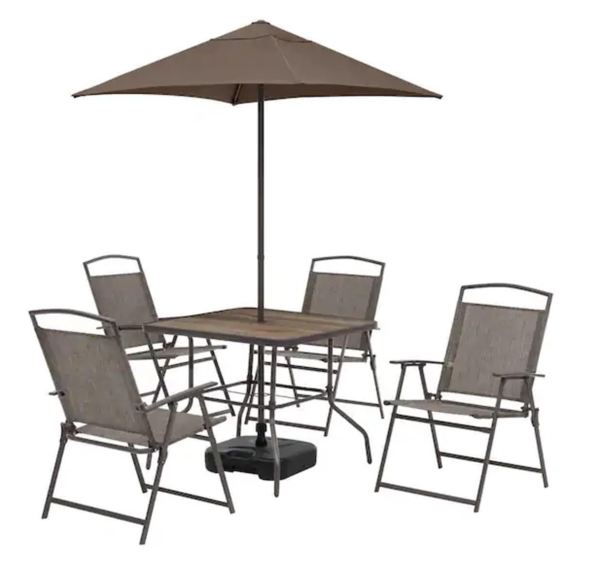 StyleWell Mix and Match Metal Outdoor Dining Set for $140 Shipped