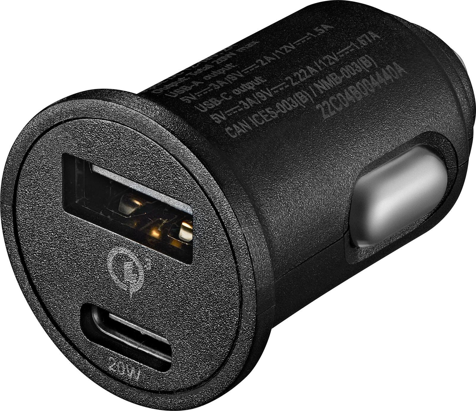 Insignia 20W USB-C and USB Vehicle Charger for $9.99 Shipped