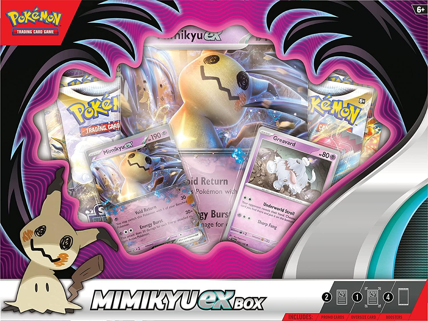 Pokemon Trading Card Game Mimikyu Ex Box for $16.49