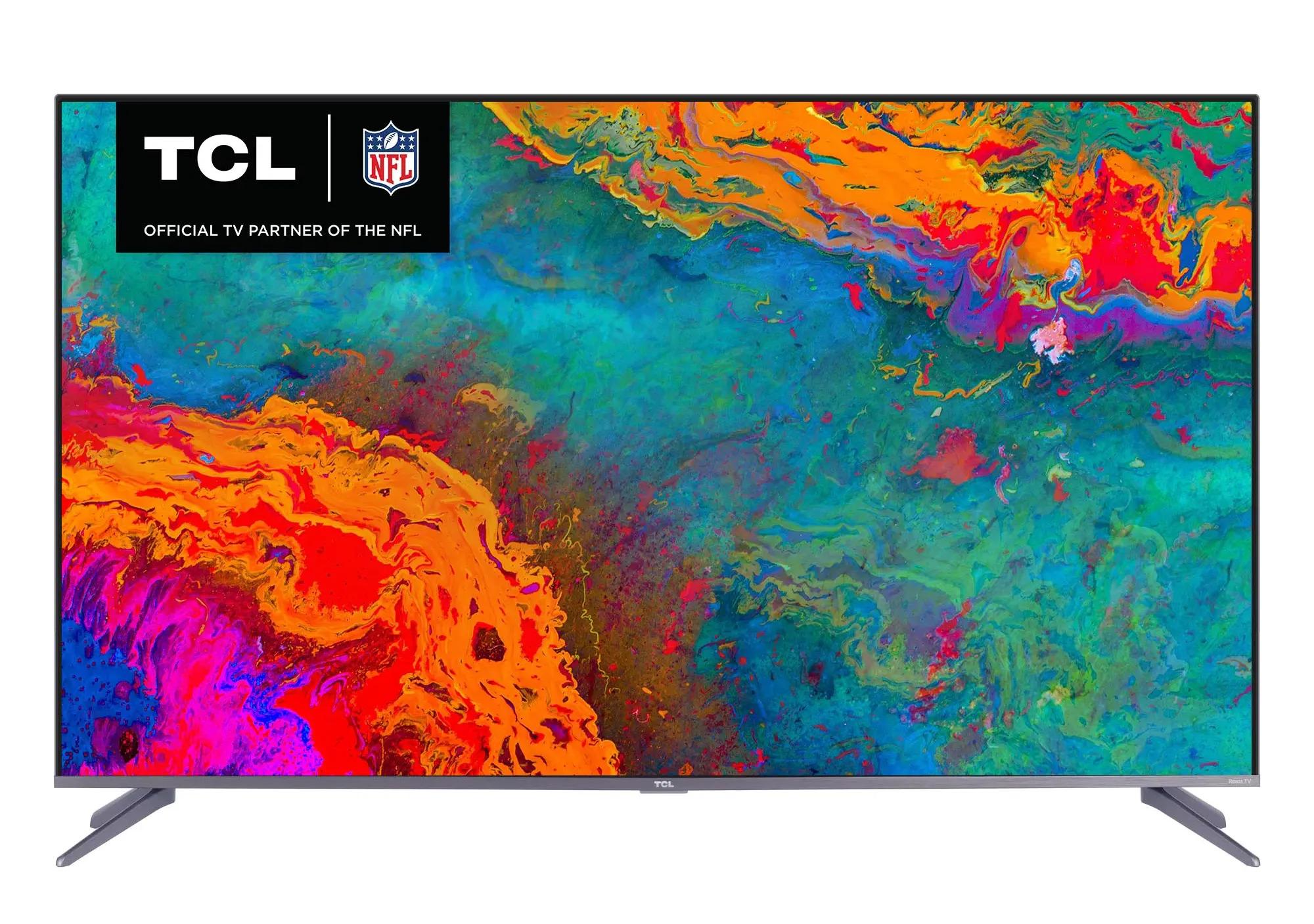 55in TCL 5-Series 4K UHD QLED Dolby Vision HDR Smart Roku TV for $328 Shipped
