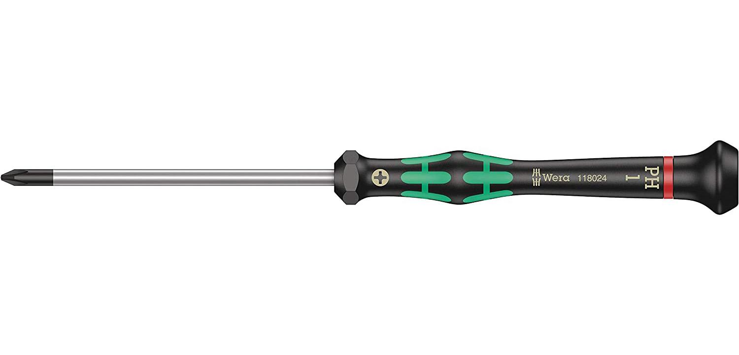 Wera Kraftform Micro 2050 PH Phillips Electronics Precision Screwdriver for $4.63