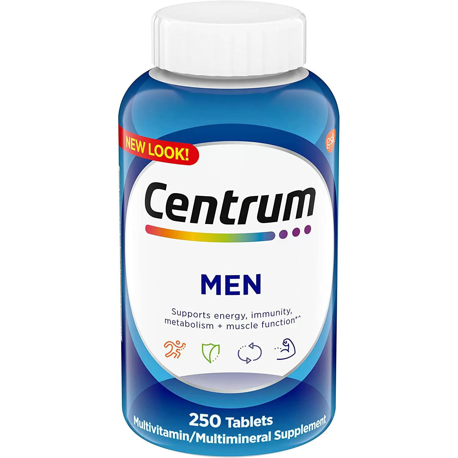 Centrum Mens Multivitamin Multimineral Supplement Tablets for $7.27