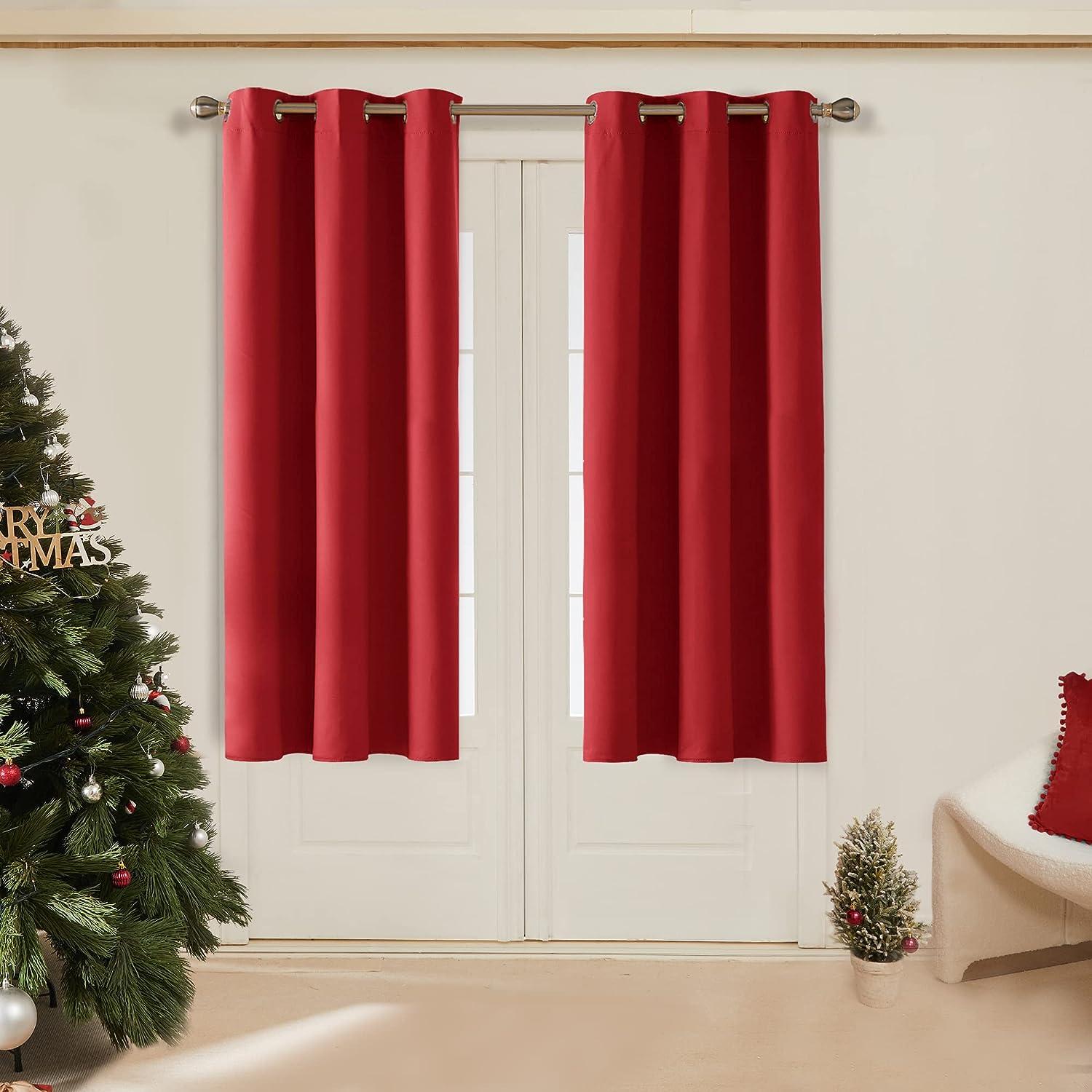 Deconovo Double Layer Thermal Insulated Blackout Curtains for $9.04