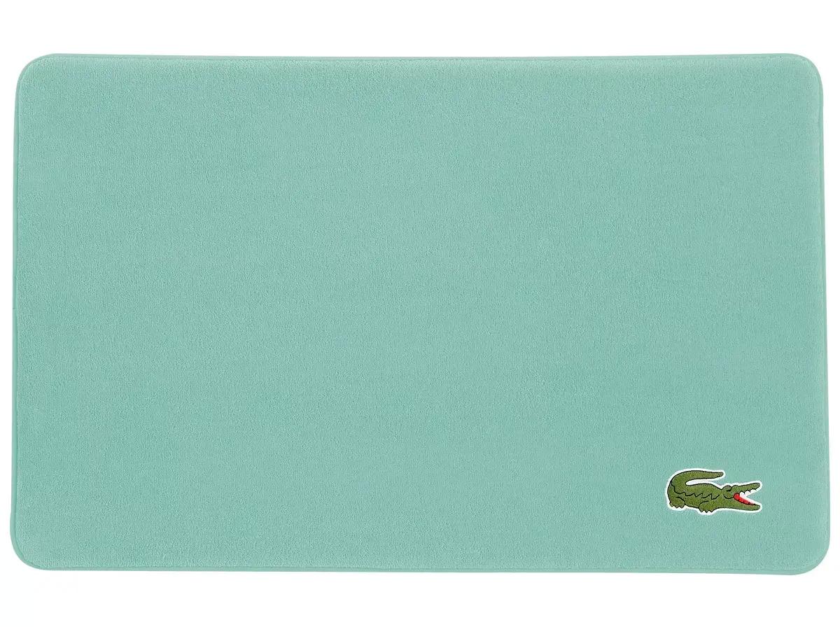 Lacoste Home Crocodile Memory Foam Bath Rug for $14