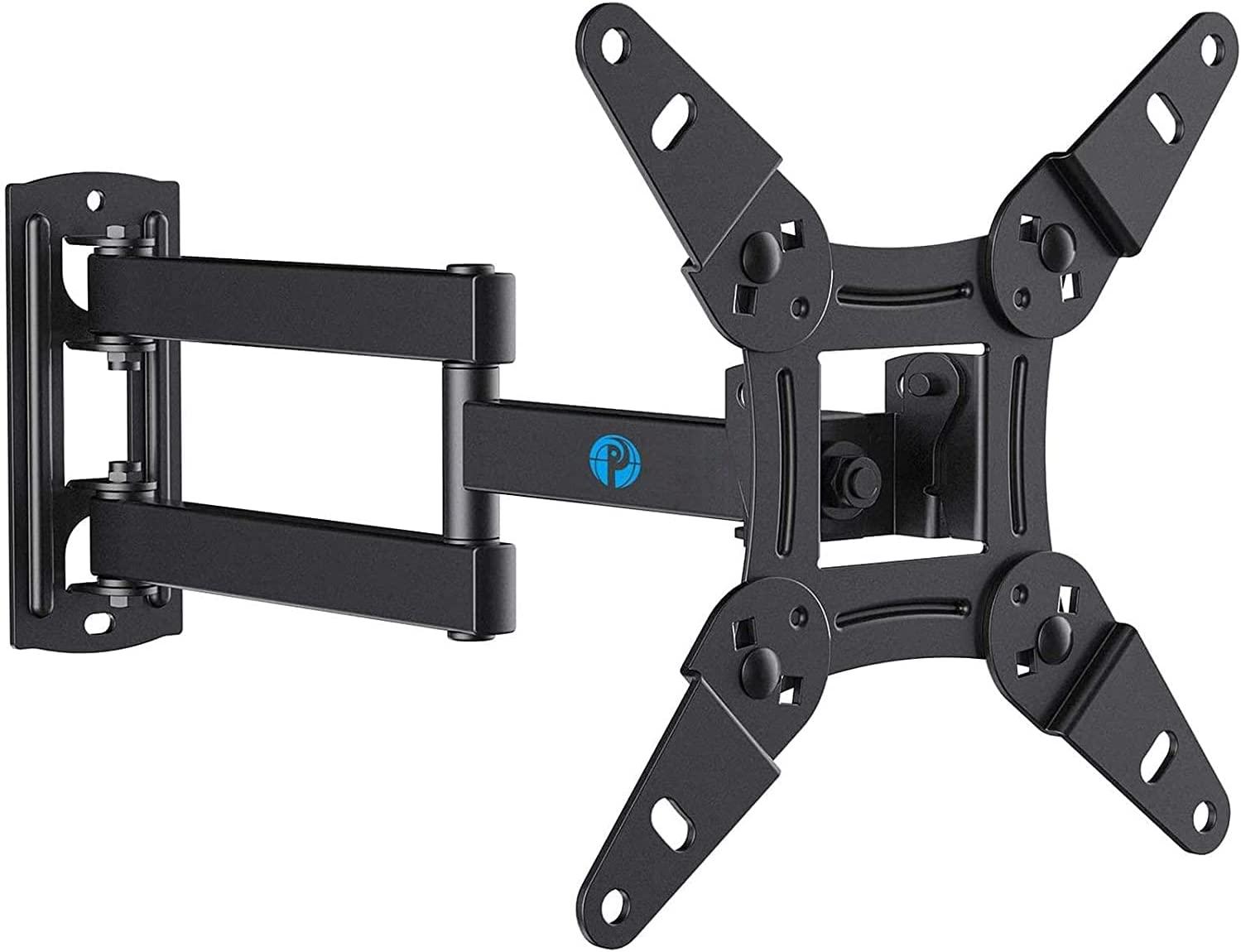 Pipishell Full Motion TV Monitor Wall Mount for $10.87