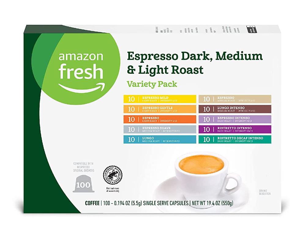 Nespresso Amazon Fresh Variety Original Capsules for $34.69 Shipped