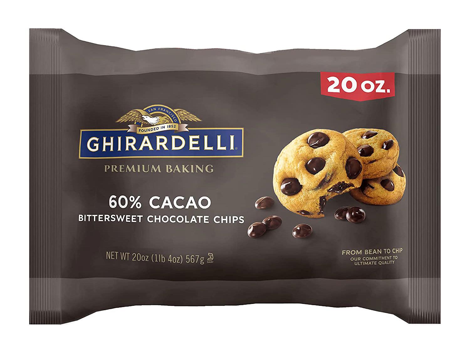 Ghirardelli Bittersweet Chocolate Premium Baking Chips for $4.73 Shipped