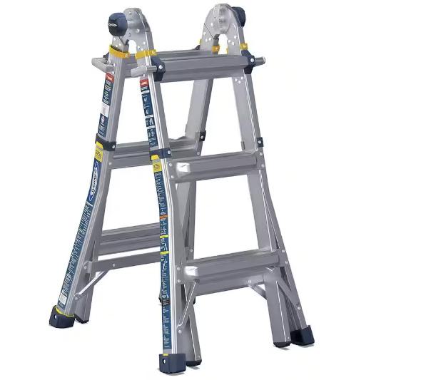 Werner 14ft Reach Aluminum 5-in-1 Multi Position Ladder for $129 Shipped