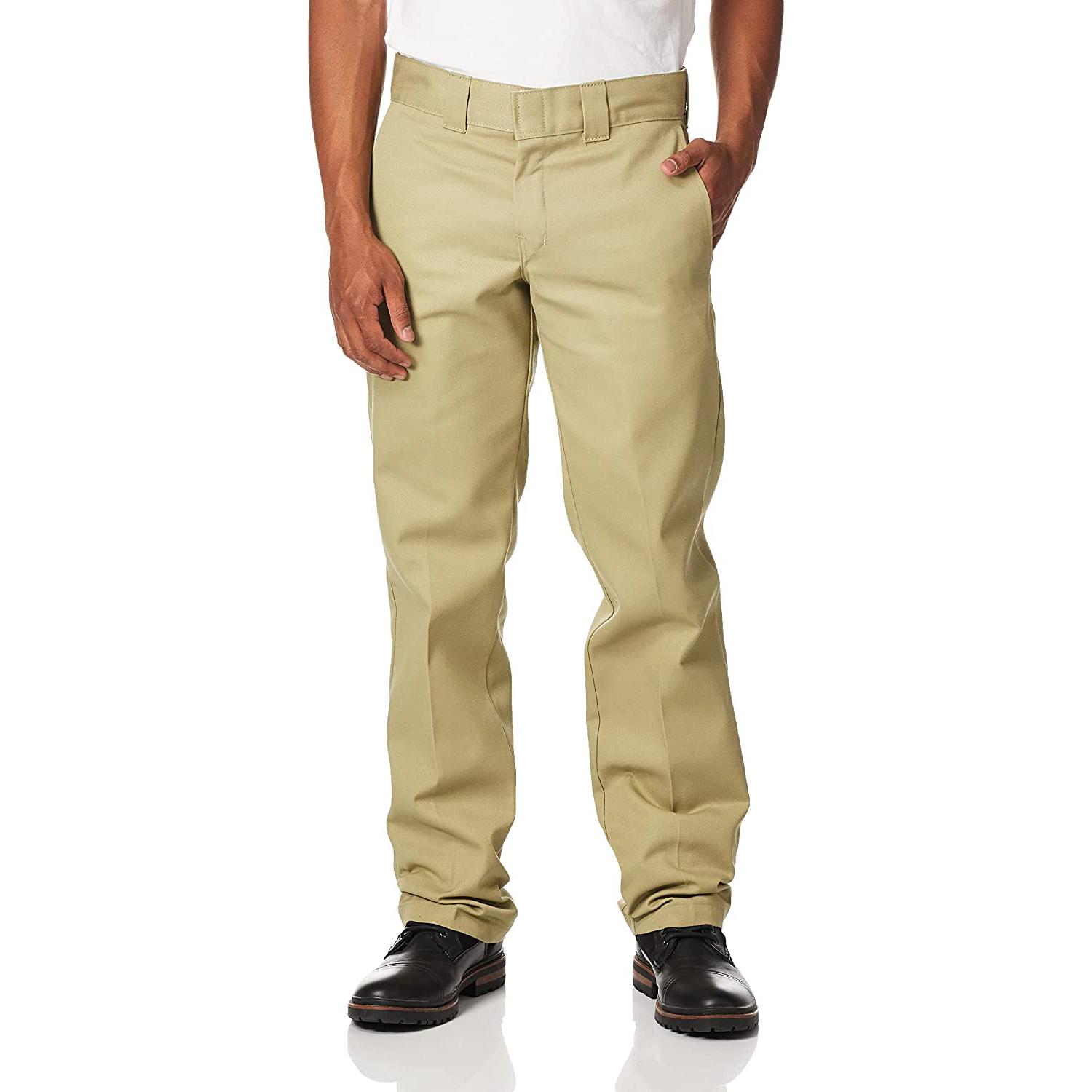 Dickies Mens Slim Straight Work Pants for $11.43