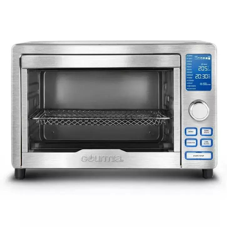 Gourmia 1700W Stainless Steel Toaster Oven Air Fryer for $39.99 Shipped