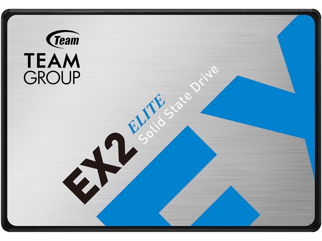 512GB Team Group EX2 2.5in SATA III 3D NAND Solid State Drive SSD for $19.99 Shipped